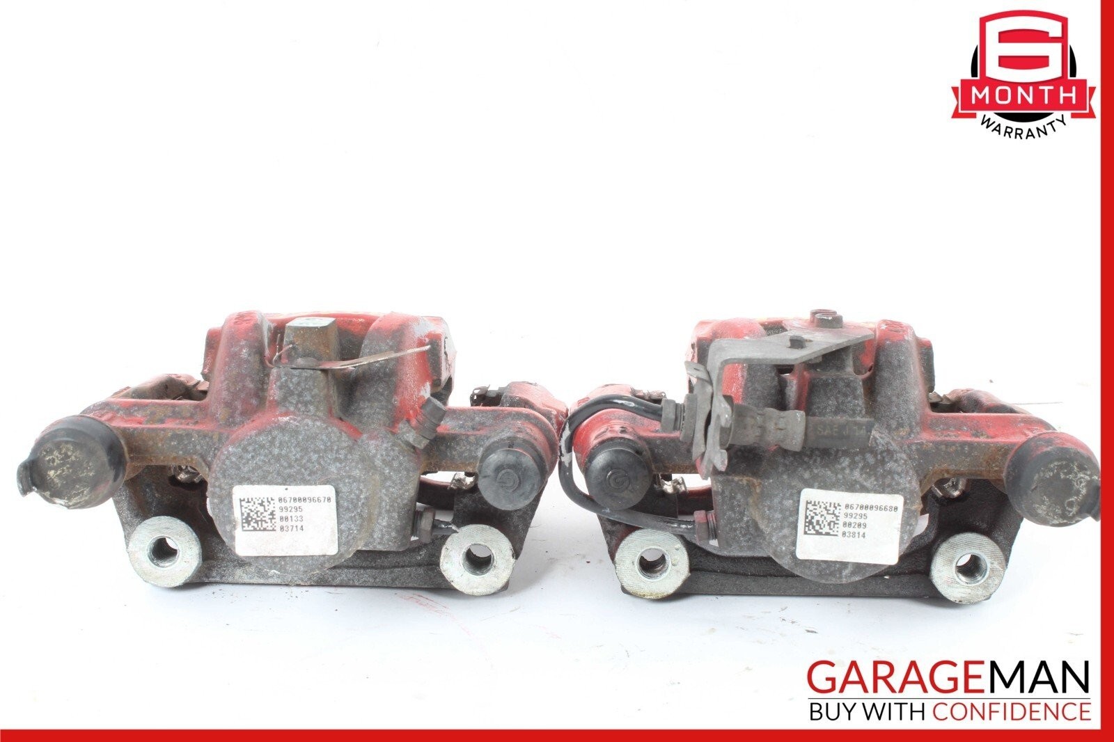 14-17 Maserati Ghibli M157 Rear Right & Left Brake Calipers Caliper Set of 2