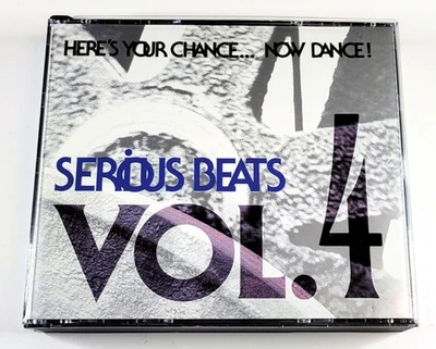 VARIOUS - Serious Beats Vol. 4 (2CD Import/1992 Ariola Records) 40 Tracks / NM- - Image 1 of 4