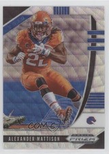 2020 Panini Prizm Draft Picks Blue Wave Prizm 203/299 Alexander Mattison #4 0pm