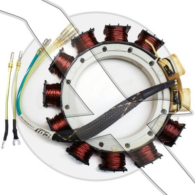 CDI Stator 9amp Power Source 174-832075K1 Mercury 398-832075A20 Sierra 18-5874
