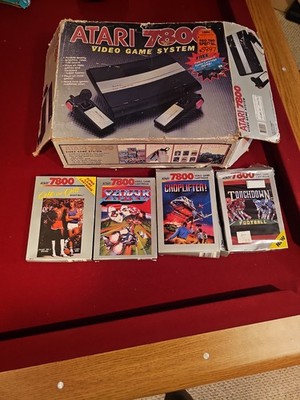 Atari 7800 ProSystem - Retro Gaming Console *Complete In Box, W 4Games 