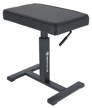 Rockville AIR-BENCH Keyboard/Piano Bench Chair Hydraulic Air Lift+Comfy Padding