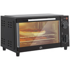 Compact Convection Oven: 9L Electric Grill & Toaster, 750W Power