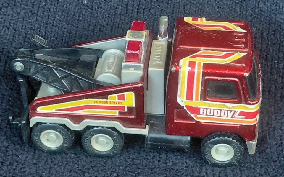 DOS Grúa Buddy L De Colección Diecast Años 80 5" Buddy L Juguetes Sueltos Foto 3 de 4