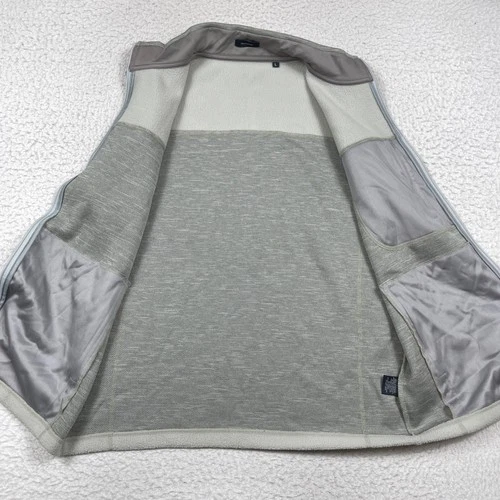 Turtleson Vest Mens L Grey Performance Fleece Full Zip Gorpcore Golf Layering image 6