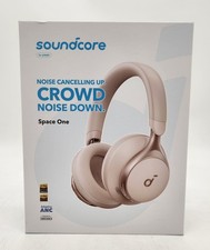 Soundcore Space One Wireless Active Noise Cancelling Headphones - Beige