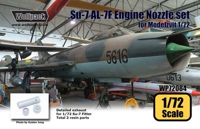 Sukhoi Su-7 Fitter - AL-7F Engine Nozzle for ModelSvit - Wolfpack  WP72084  1/72