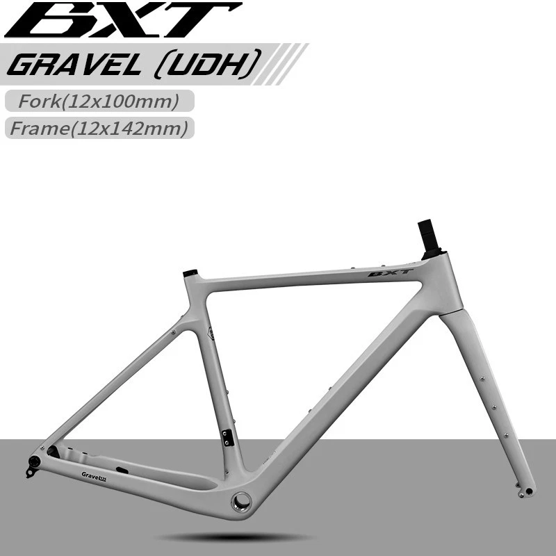 Telaio Bici Da Strada In Carbonio BXT Freno A Disco Ultraleggero 1050g Set Completo