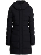 MOOSE KNUCKLES Women's Watershed 3 Black Jacket New