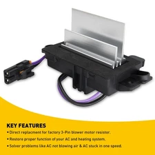 For 2003-2006 Chevy Cadillac GMC Motor Blower Resistor Control Heater Module EXC