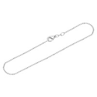 Armband 925 Sterling Silber 20Cm Kugelkette Diamantiert Damen Armbandkette Fein