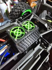 Motor Shroud (Dual Fan) - Compatible w/ Traxxas X-Maxx