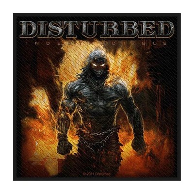 Disturbed Patch · Indestructible · Band Aufnäher · Offizieller Merch