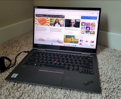 Lenovo Thinkpad X1 Yoga Gen 5 i7-10610U 16GB 512GB 4K Display Win11 Pro