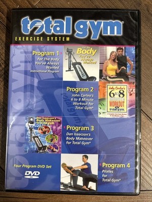 Total Gym Exercise System - Four Program - 2 DVD Set 2004