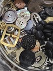 Huge Lot Of Antique Vintage Rare Buttons Including Victorian Twinkle Buttons — photo 8