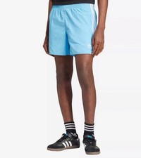 NEW Adidas Men  s Blue Sprinter Classics Shorts Size L F98