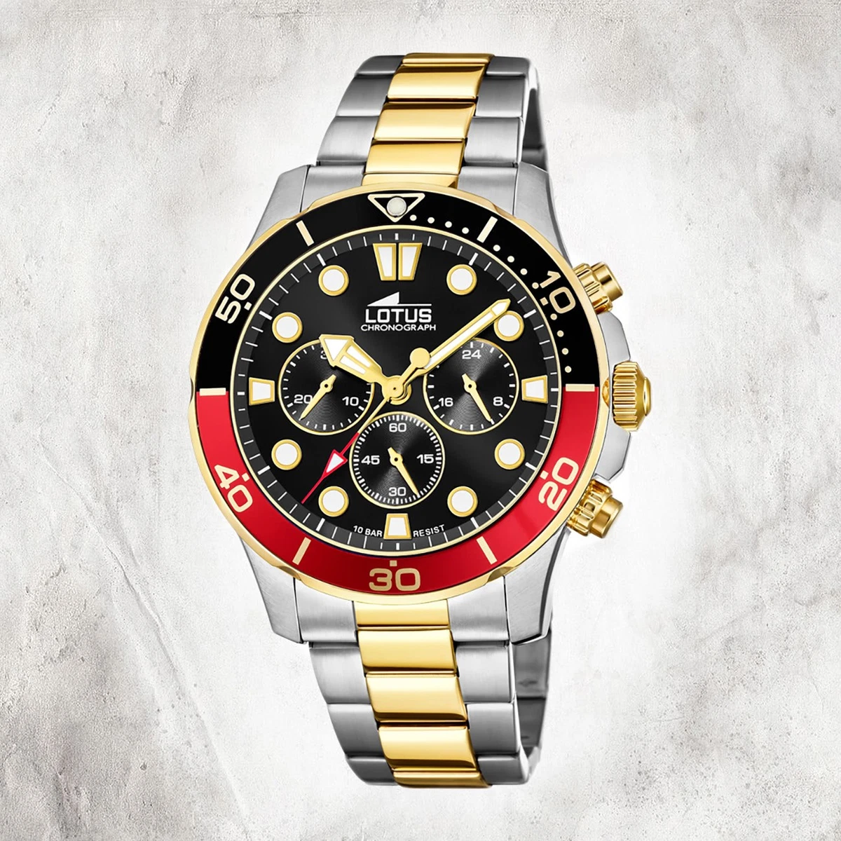 Lotus in pelle Orologio da polso al quarzo uomo 10131/3