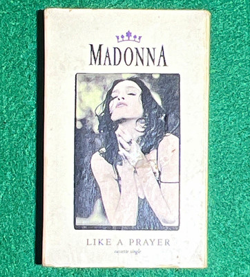Madonna Like a Prayer/Act of Contrition Cassette Single Sire 1989 4-27539