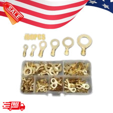 150pcs O-Type Copper Terminal Lug Set - Elect...