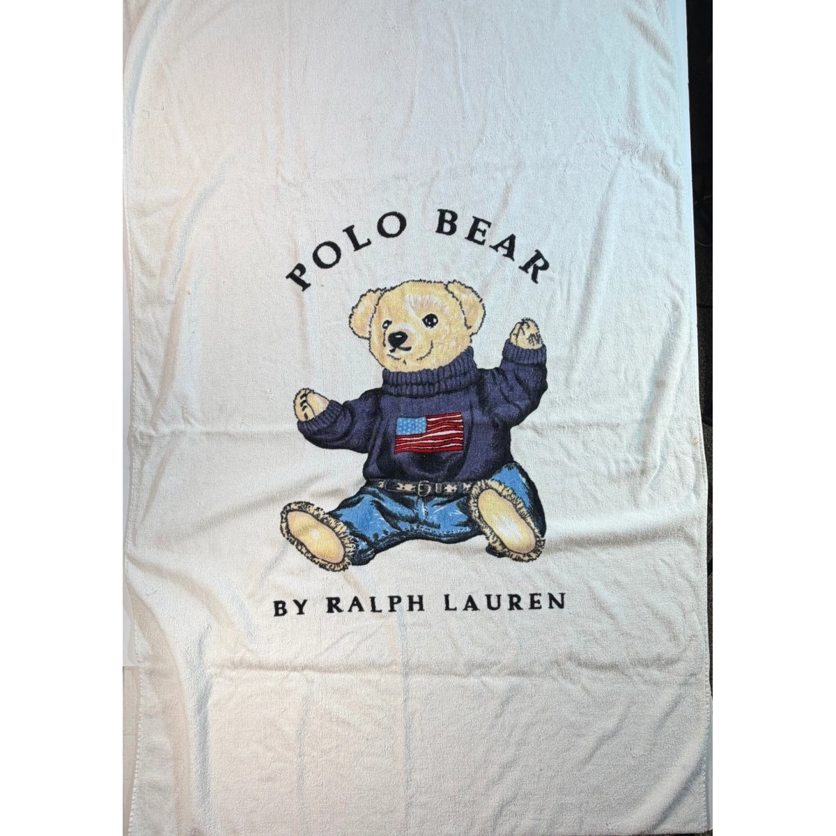 ralph lauren bear towel products for sale | eBay