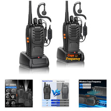 Long Range Walkie Talkies for Adults Rechargeable UHF Two Way Radios with