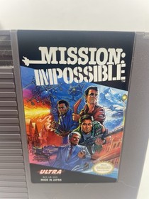 Mission: Impossible Complete in Box CIB (Nintendo, NES 1990) Tested 