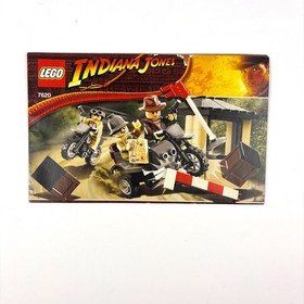 Lego Indiana Jones Temple of Crystal Skull 7620 7624 7626 7627 1 & 2 Instruction