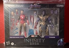 Marvel Legends Avengers Endgame Infinity Saga Iron Man & Thanos 2 pack Brand NEW