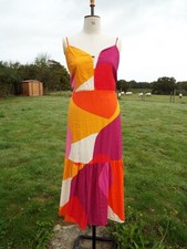 F W BRIDGE @ F&F Lightweight Tiered Maxi Dress Lined Size 18 BNWT RRP £37.50