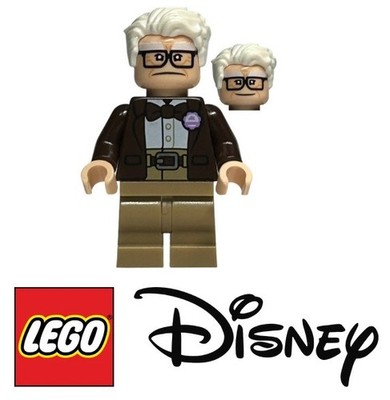 Lego Carl Fredricksen Minifigur Disney 100 Up House  Retired 2023 43217 NEU