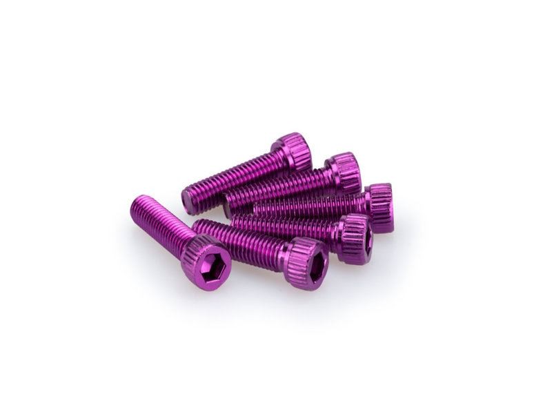 Puig Purple M5 30mm Allen Screws x 6