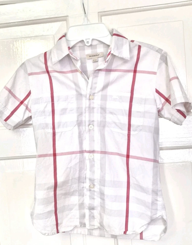 Burberry Boys Checked Shirt - Age 8y / 128cm - Image 2 of 4