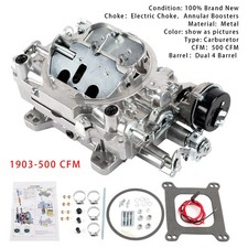 1903 Carburetor 500 Cfm 4 Barrel Fits Avs2 Series Electric Choke Square Flange