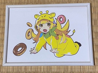 Monogatari Shinobu Oshino Nanako Nanaco Reproduction Art Print  Comiket