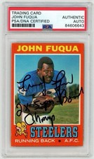John Fuqua Signed 1971 Topps Rookie Card RC #76 w/ 