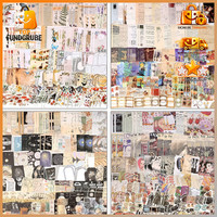 Scrapbooking Papier Washi Sticker Set 800 StüCk Aesthetic Aufkleber FüR Basteln