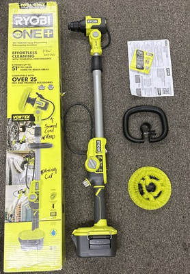 #ad #ad Ryobi One 18V Telescoping Soap Water Dispensing Scrubber PCL1701B **READ** $99.99