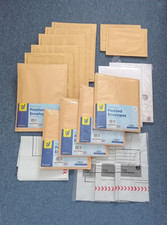 BRAND NEW Bundle of Padded & Board Backed Envelopes, Mailing Bags & Sellotape
