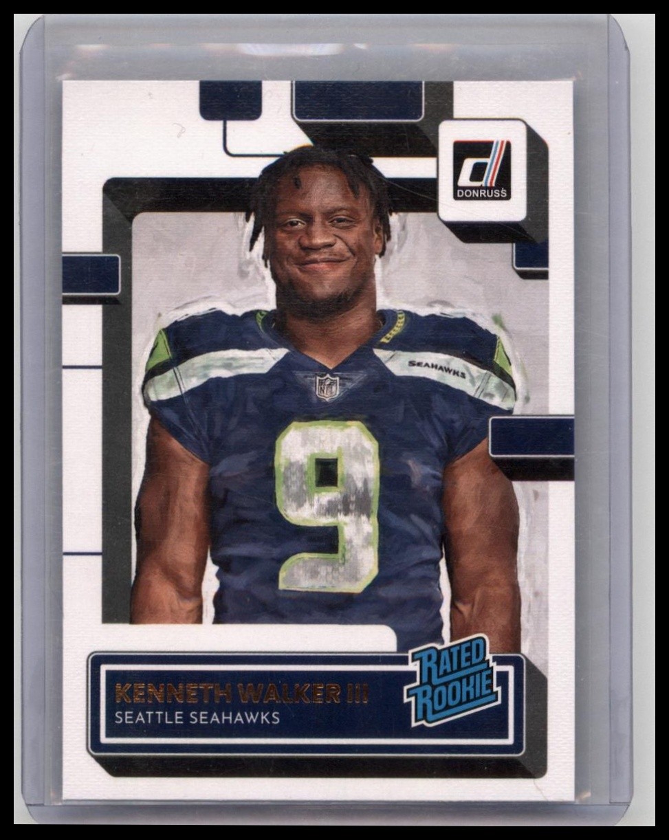 2022 Donruss #318 Kenneth Walker III Canvas