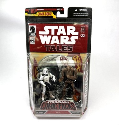 Clone Commando & Super Battle Droid Star Wars Comic Packs Set New 2007