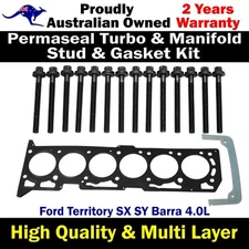 Permaseal MLS-R Cylinder Head Bolt&Gasket Kit For Ford Territory SX SY 4.0L