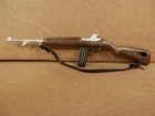 Vintage 1960's GI Joe M-1 Carbine Rifle with Shoulder Strap Marked Hong Kong
