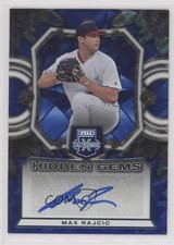 2023 Panini Elite Extra Edition Hidden Gems Blue Max Rajcic #HG-MRJ Auto 14mp