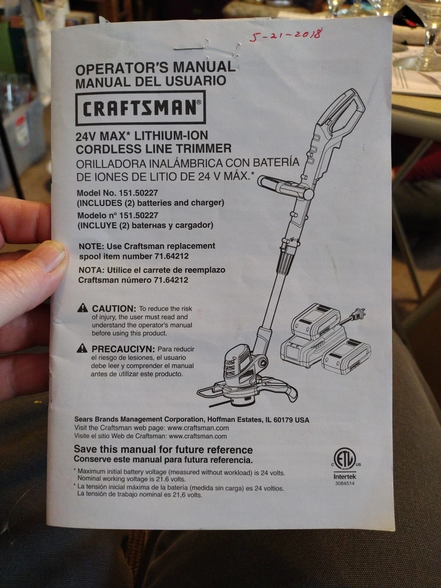 Craftsman cordless line trimmer new arrivals