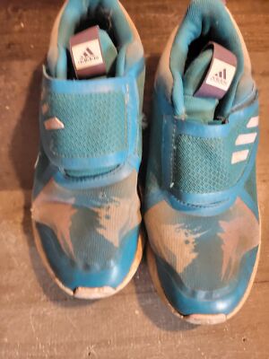 Adidas youth Frozen 2 AS IS Disney tennis shoes elsa blue | eBay