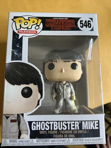 Funko Pop Stranger Things Ghostbuster Mike #546 Vinyl Figure