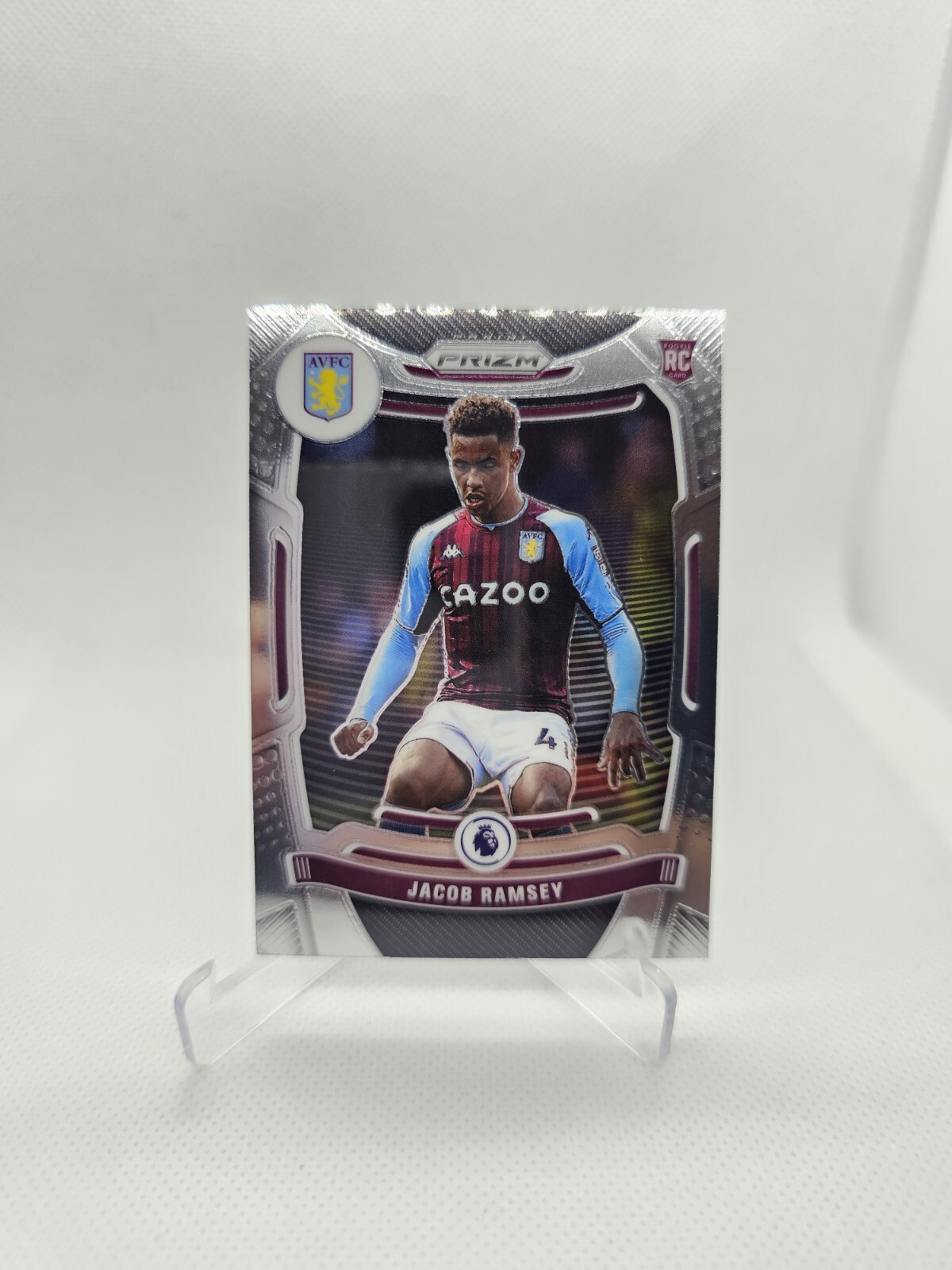 Jacob Ramsey Aston Villa FC 2021-22 Panini Prizm Premier League Rookie RC #133