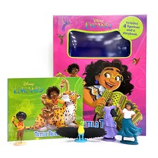 Disney Encanto Tattle Tales - Activity Books for kids, 12-page storybook, 4 fig