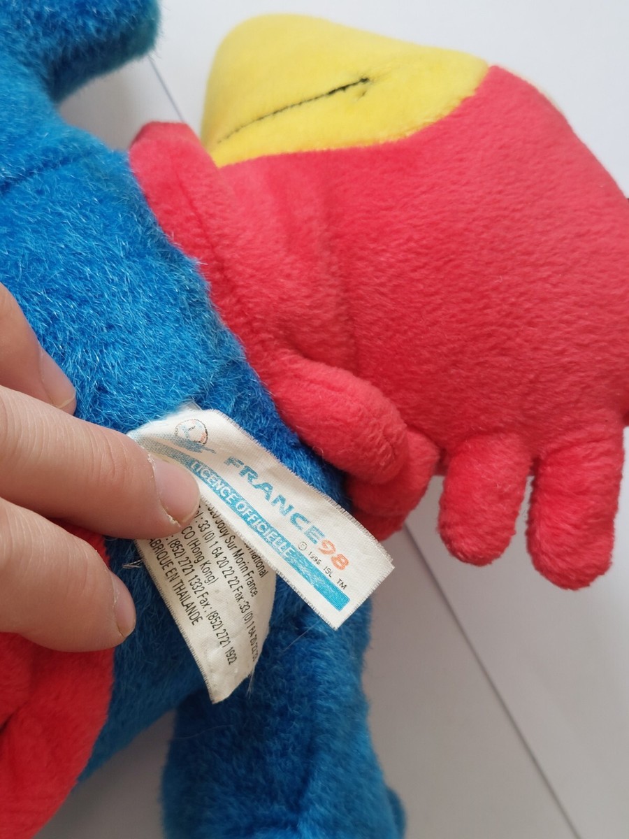 Official FIFA World Cup 1998 France Plush mascot Doll Footix